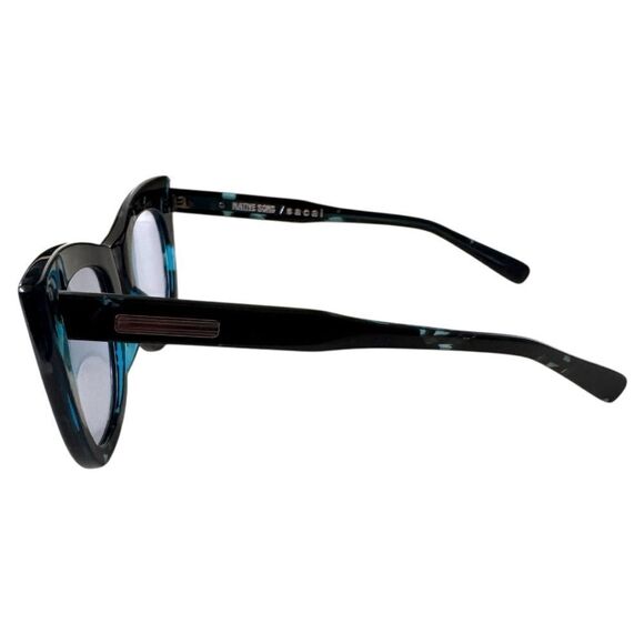 Native Sons x sacai Krasner Sunglasses – Blue Gray – Rare Designer Collab main image 4